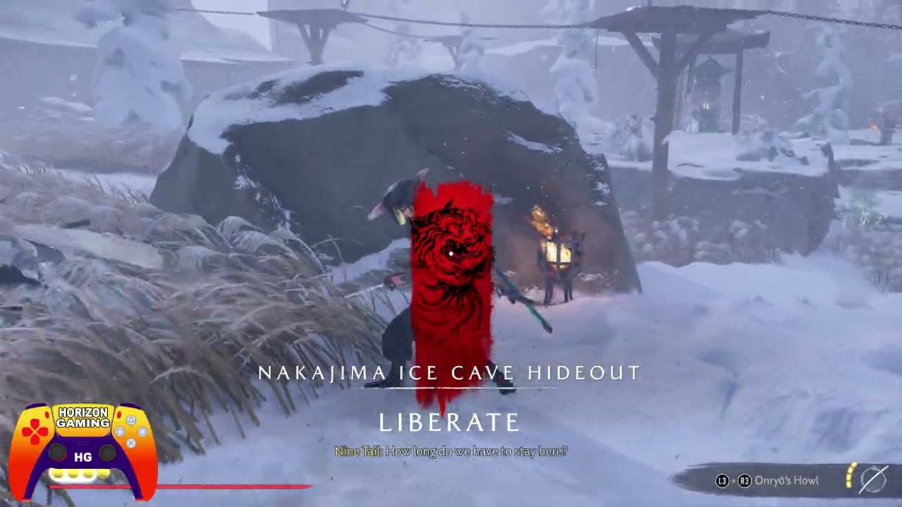 How to Finish Nakajima Ice Cave Hideout - Ghost of Yotei