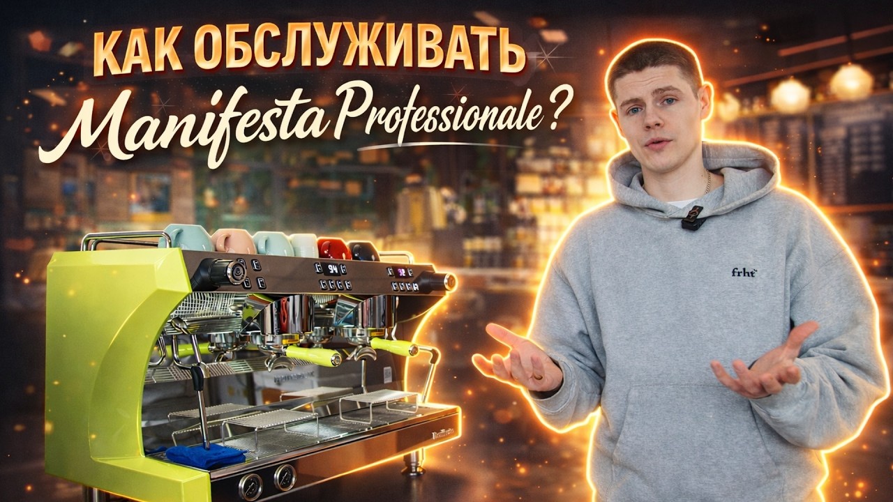 Ежедневное обслуживание Manifesta Professionale: что нужно делать, чтобы кофемашина жила дольше