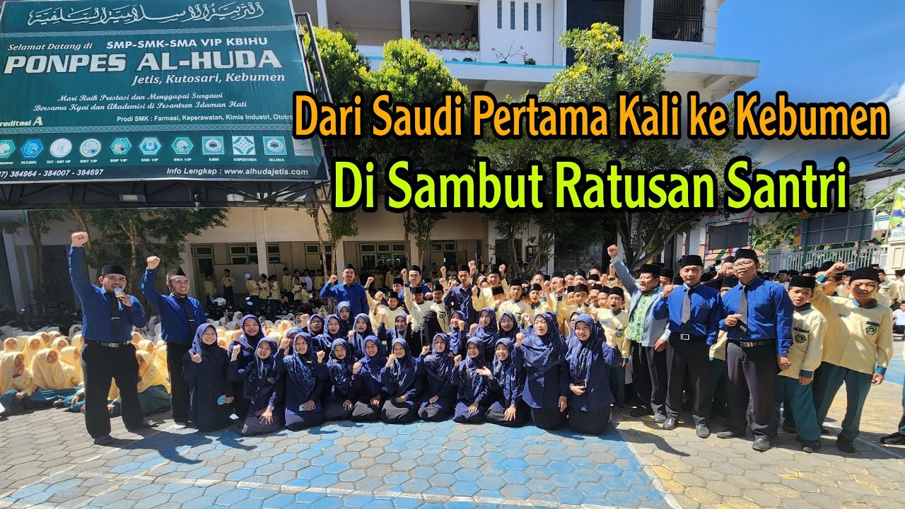 MERINDING SEPERTI MIMPI GAK NYANGKA DI UNDANG ULAMA KEBUMEN DI SAMBUT MERIAH SANTRI PONPES AL HUDA