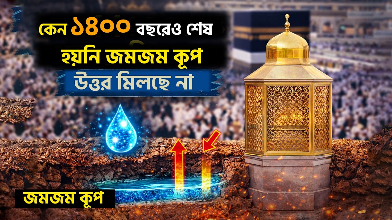 কেন ১৪০০ বছরেও শেষ হয়নি জমজম কূপ | বিজ্ঞান যা বলছে | Zamzam | Faith Story Bangla | islamic stories