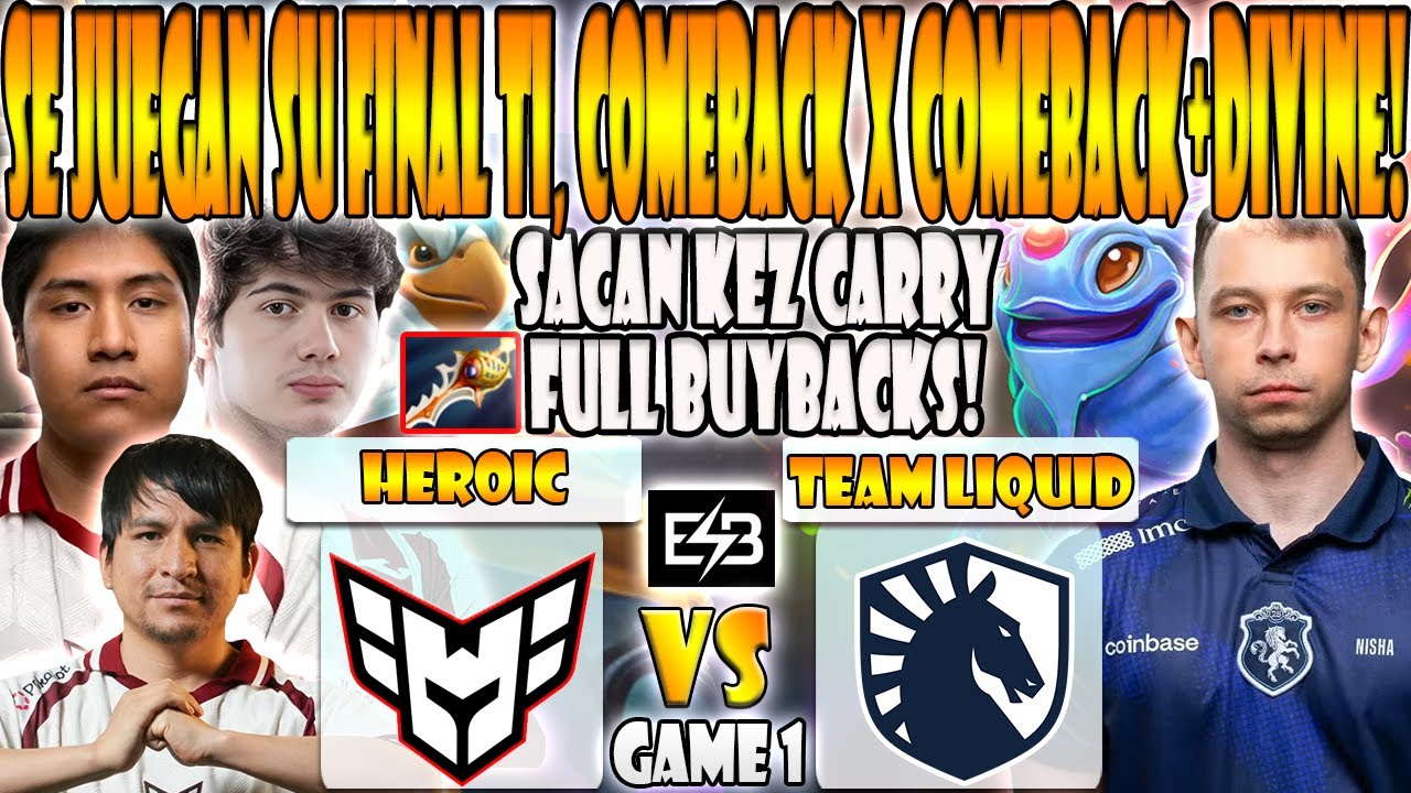 HEROIC vs TEAM LIQUID BO3[GAME 1]WISPER, SCOFIELD, DAVAI VS NISHA, MICKE-FISSURE PLAYGROUND 2-ESB