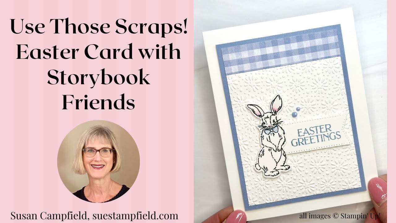 Use Up Those Pretty Paper Scraps for This Easy Card Layout!