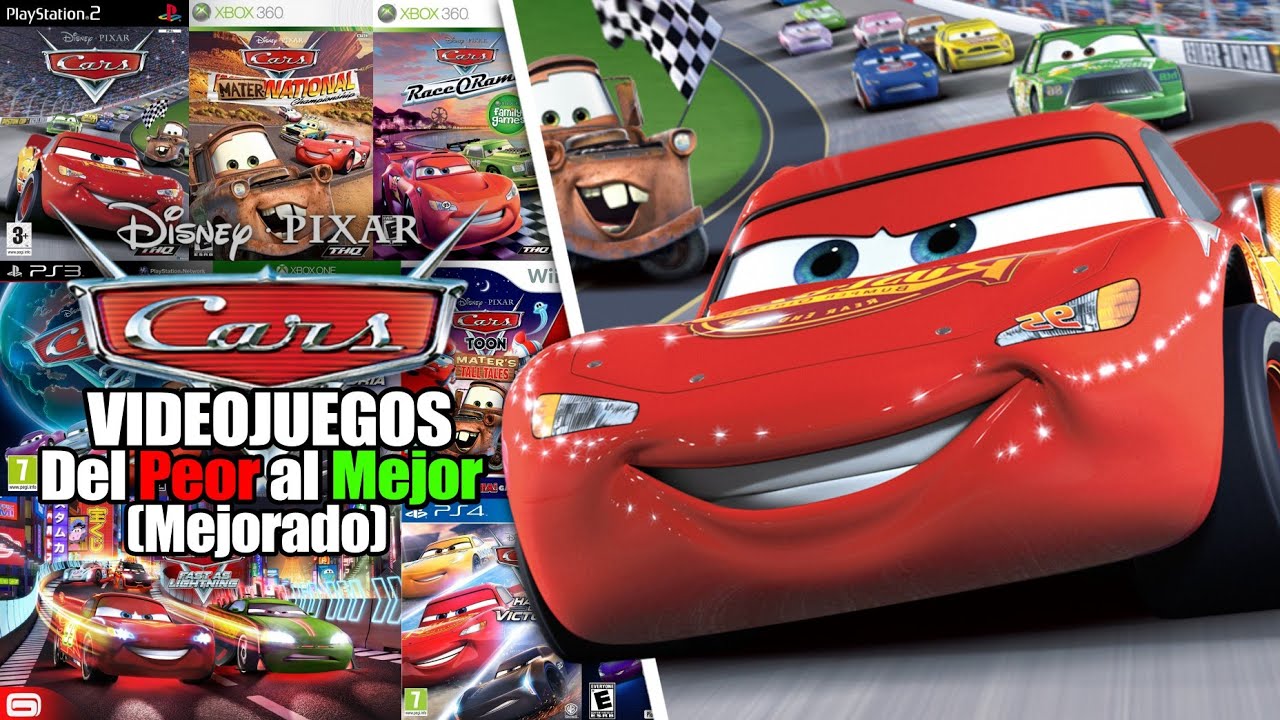 TOP: Todos los Videojuegos de CARS del Peor al Mejor (Actualizado)