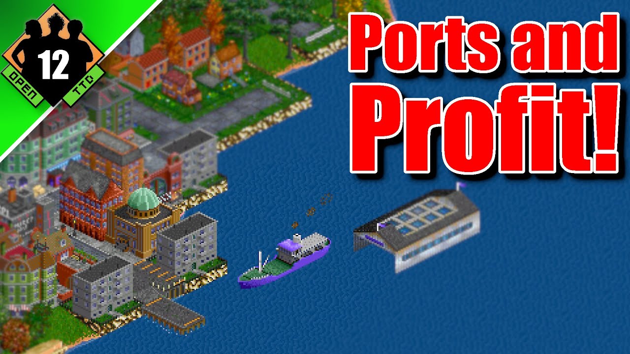 Expanding by Land and Sea - OpenTTD Let's Play S12 #4