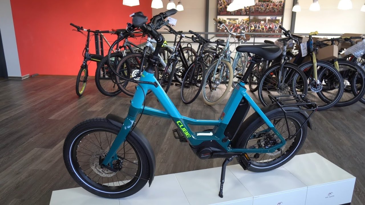 DIE BESTEN WOHNMOBIL KOMPAKT-E-BIKES 2022: 🇩🇪  Cube Compact Hybrid Sport 2022 VS. Qio Eins AP-8 2022