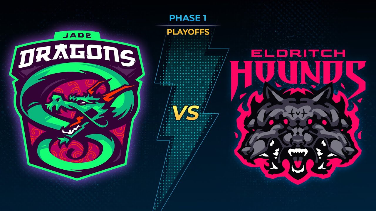 SMITE Pro League Season X Phase 1 Playoffs: Eldritch Hounds vs Jade Dragons