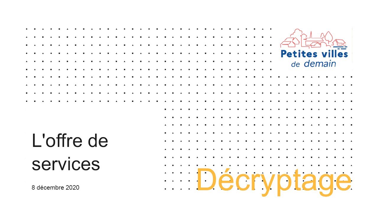 Replay du webinaire du 08/12/2020 sur le Panorama de l'offre de services | PVD