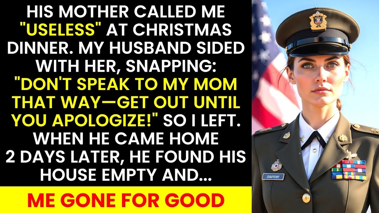 My Husband Defended His Mother Over Me, But He Never Expected To Come Home To Face