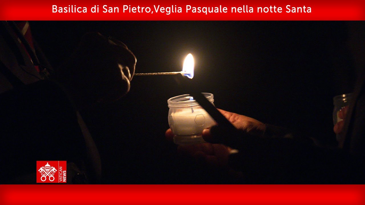 19 aprile 2025, Veglia Pasquale nella notte Santa | cardinale Giovanni Battista Re
