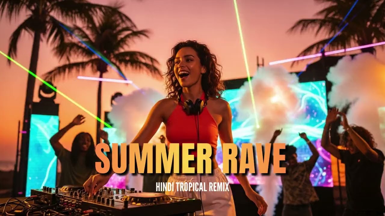 Tropical Beach EDM Mix 🌊 Chill & Dance Bollywood Tunes