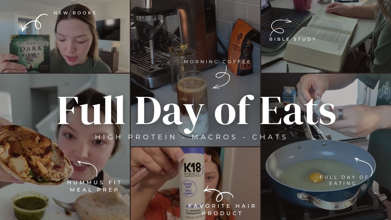 Everything I Eat in a Day 🫐🍳🍽️  | offseason, current reads, chats, new Caraway pan