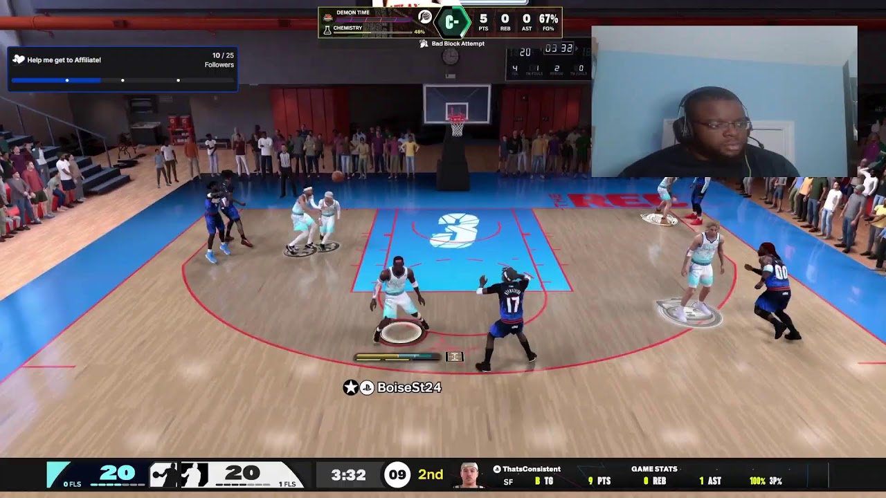 REC RUNS WITH THE SQUAD! NBA 2K26
