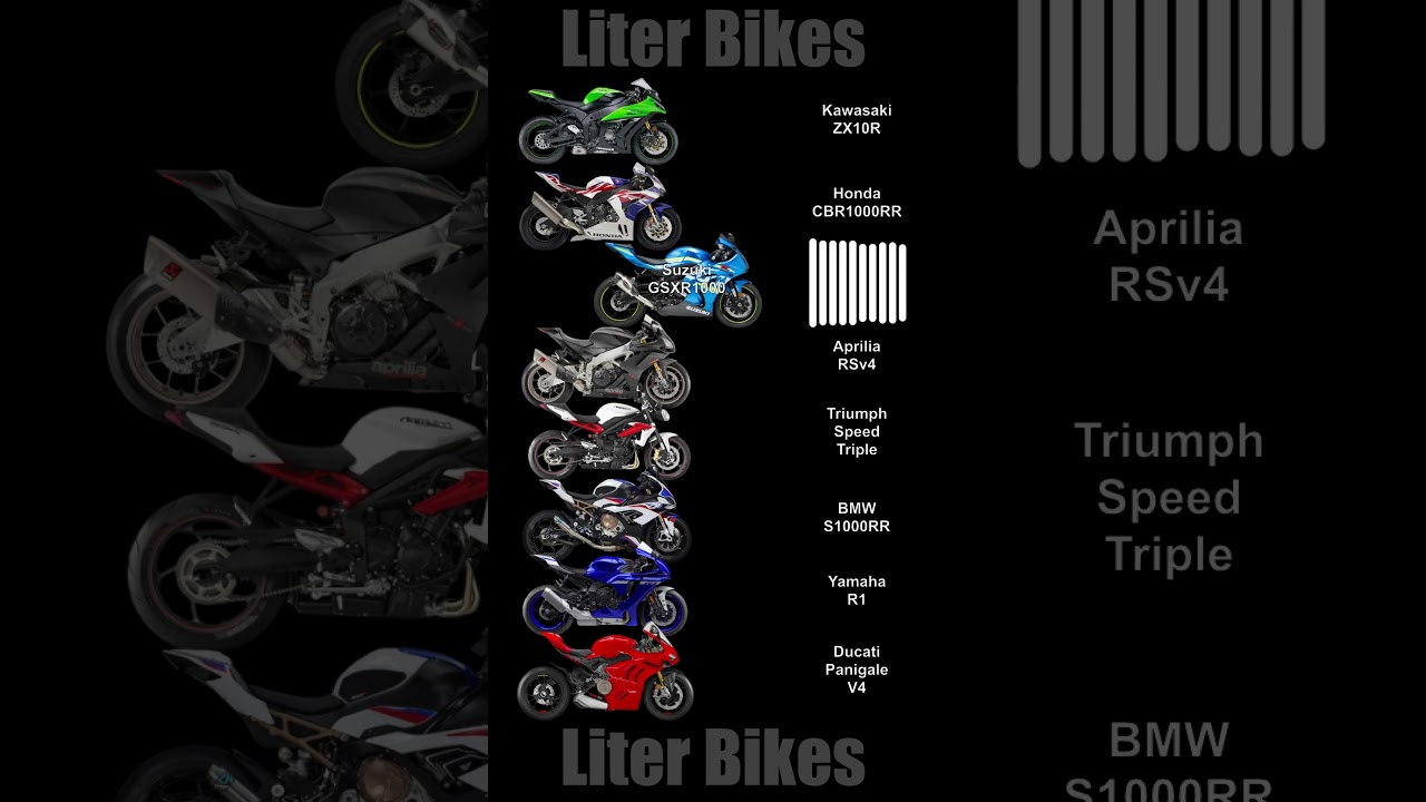 Every Liter Bike Sound 🤩 #suzuki #yamaha #ducati #kawasaki #motorcycle