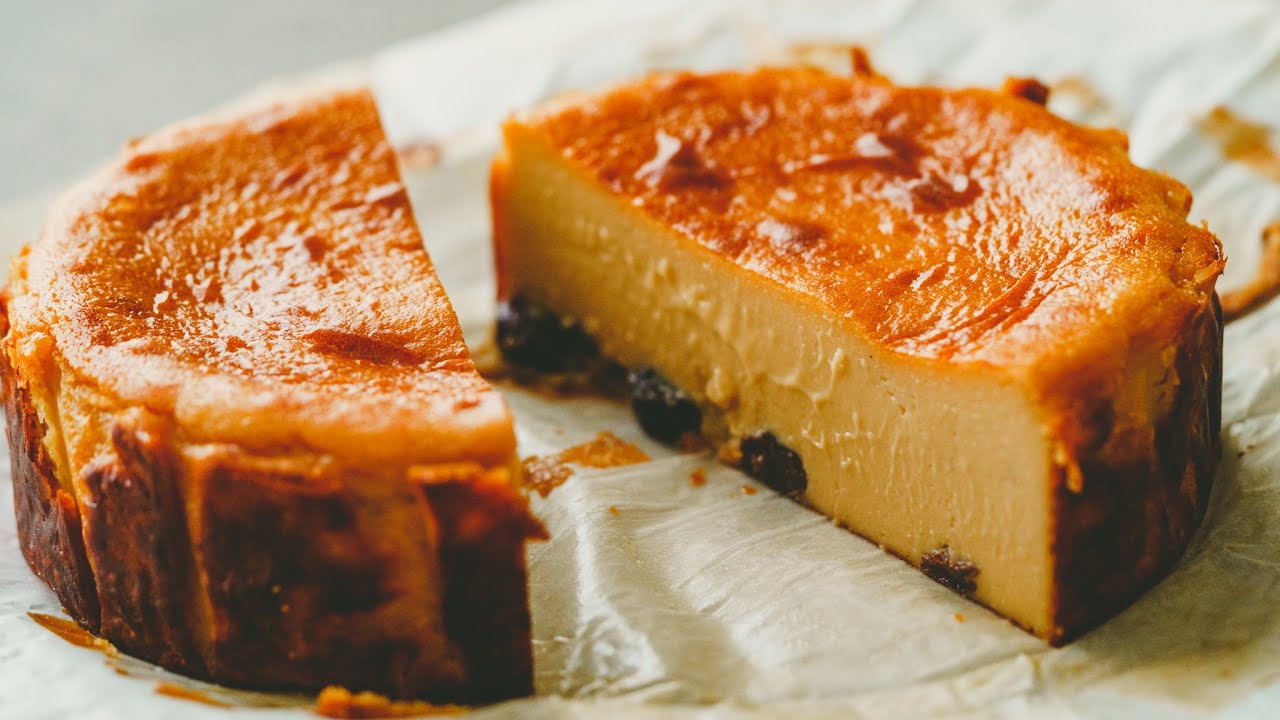Чизкейк с изюмом и ромом