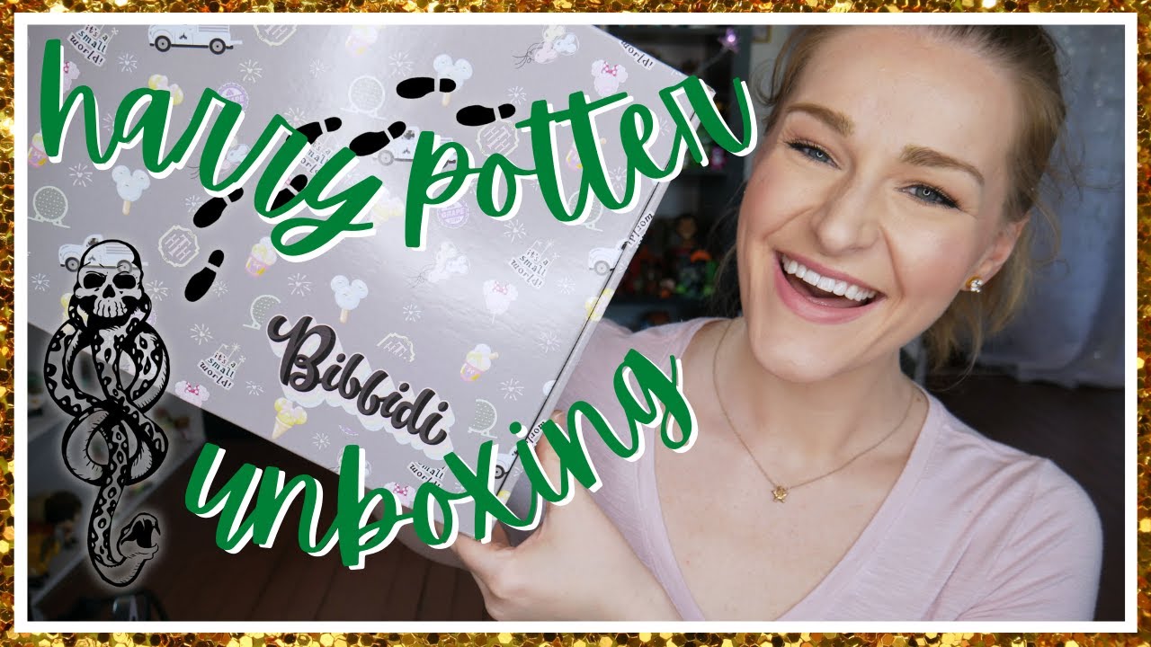 Bibbidi WIZARD'S VAULT Unboxing!   HARRY POTTER Subscription Box!