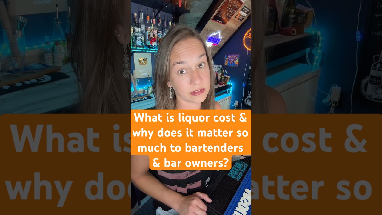 What is liquor cost & why does it matter to bartenders & bar owners? #bartender #barowner #nclaw