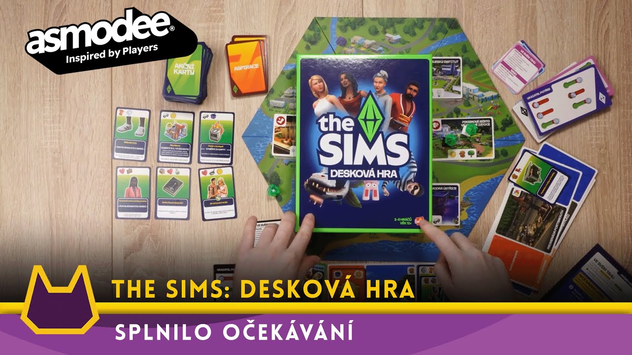 The Sims - herní pecka...na PC určitě, ale co deskoherní adaptace?
