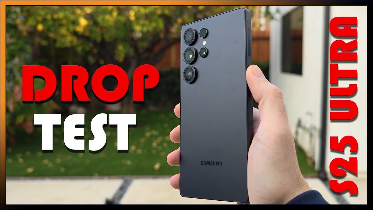 Видео теста на падение Samsung Galaxy S25 Ultra. Неужели Samsung наконец-то это сделал?!?
