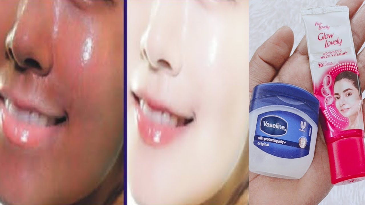 Vaseline and fair lovely cream for face cream for dry skin | Skin whitening cream | Vaseline no face