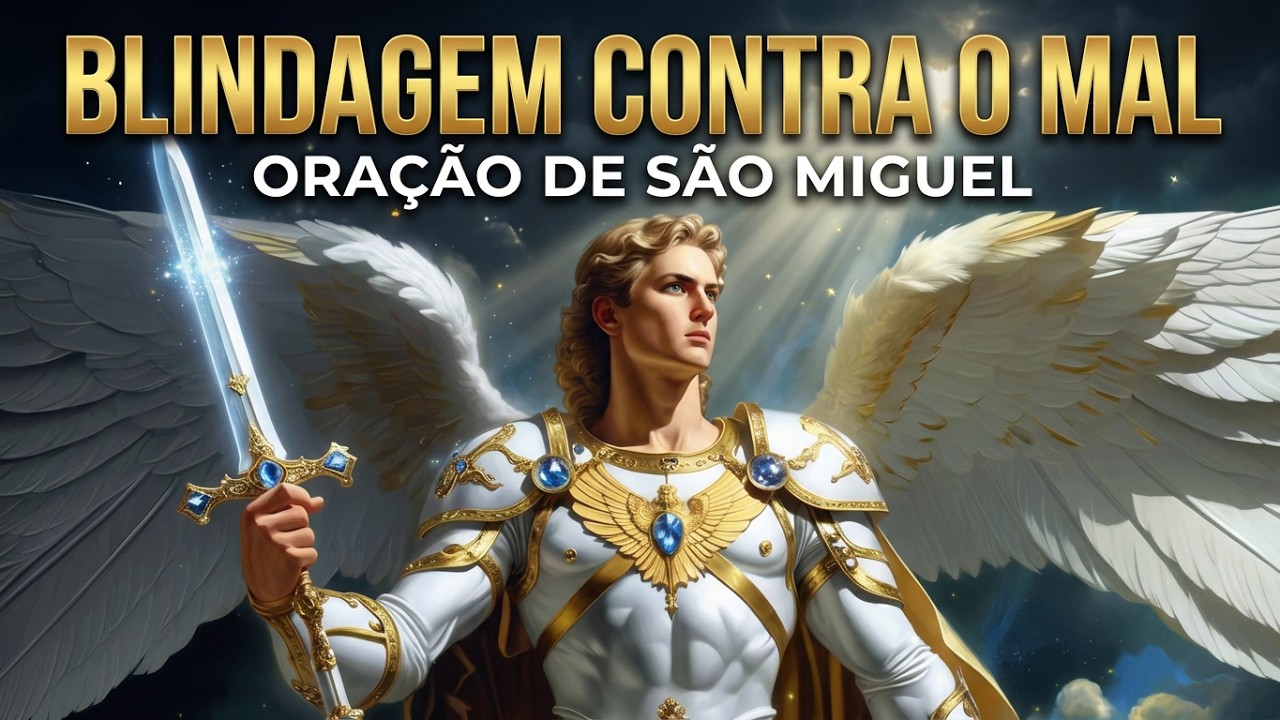 ORAÇÃO PODEROSA DE SÃO MIGUEL ARCANJO | PROTEÇÃO ESPIRITUAL CONTRA TODO MAL
