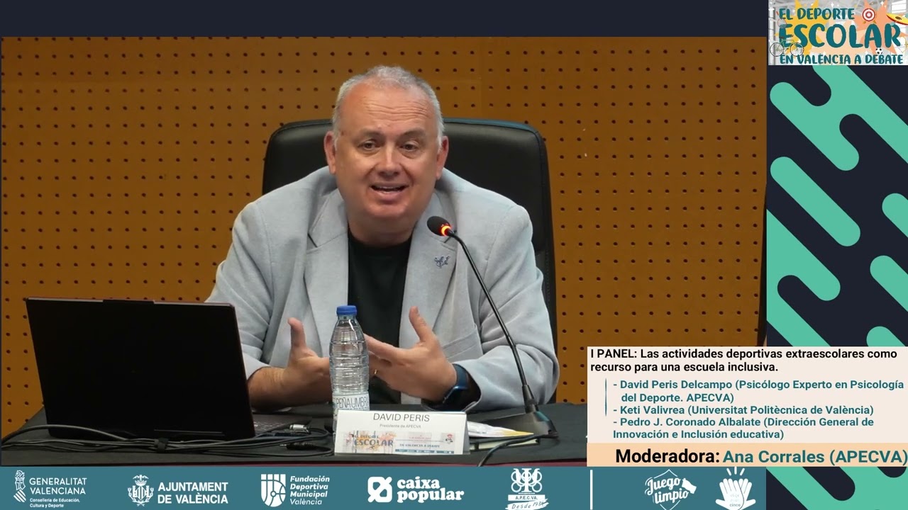 PANEL 1:  “Las actividades deportivas extraescolares como recurso para una escuela inclusiva”