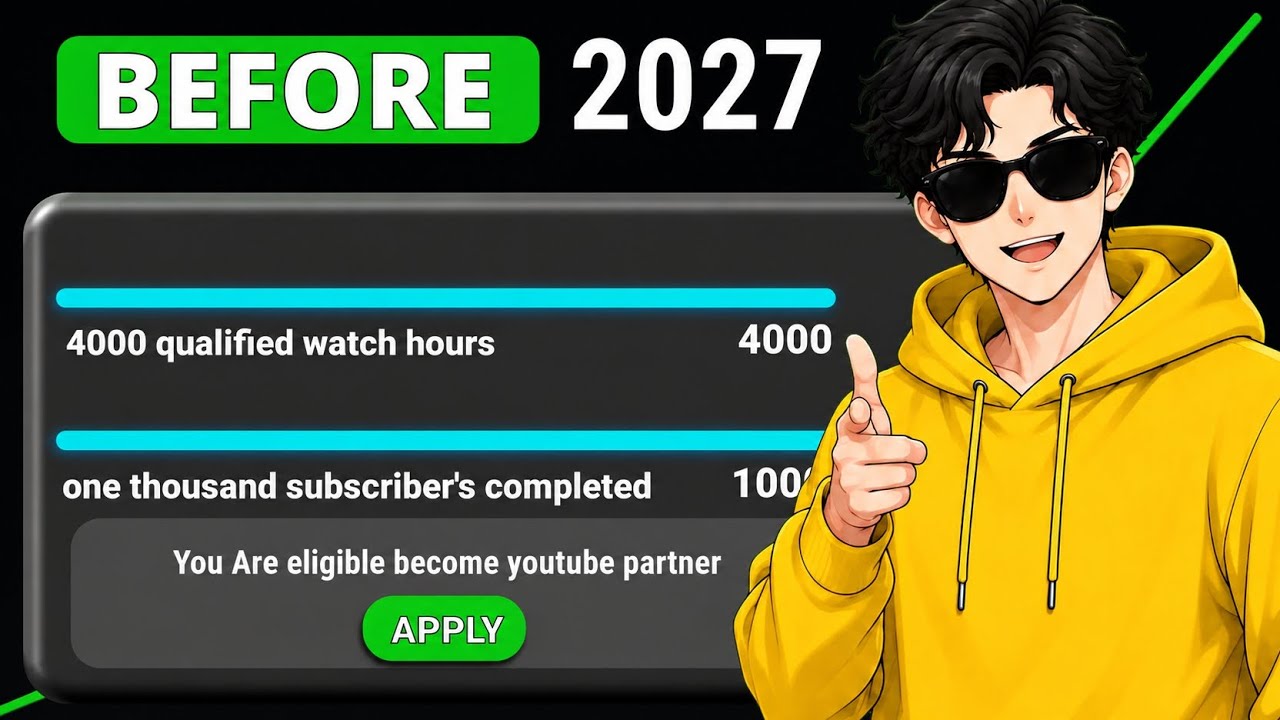 How to Grow on youtube Before 2027 ? ( Before it's too late !) 