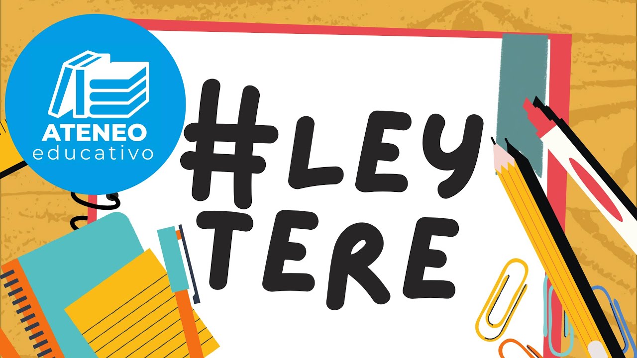 LEY TERE. #Leytere. Una propuesta de ley del magisterio.Ateneo educativo.1 de Mayo 2025.
