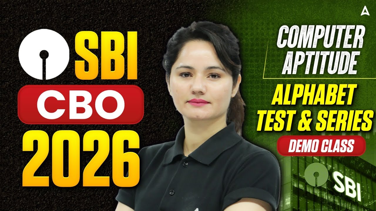 SBI CBO 2026 Computer Aptitude Class 1 | Alphabet Series & Logic | Neelam Gehlot