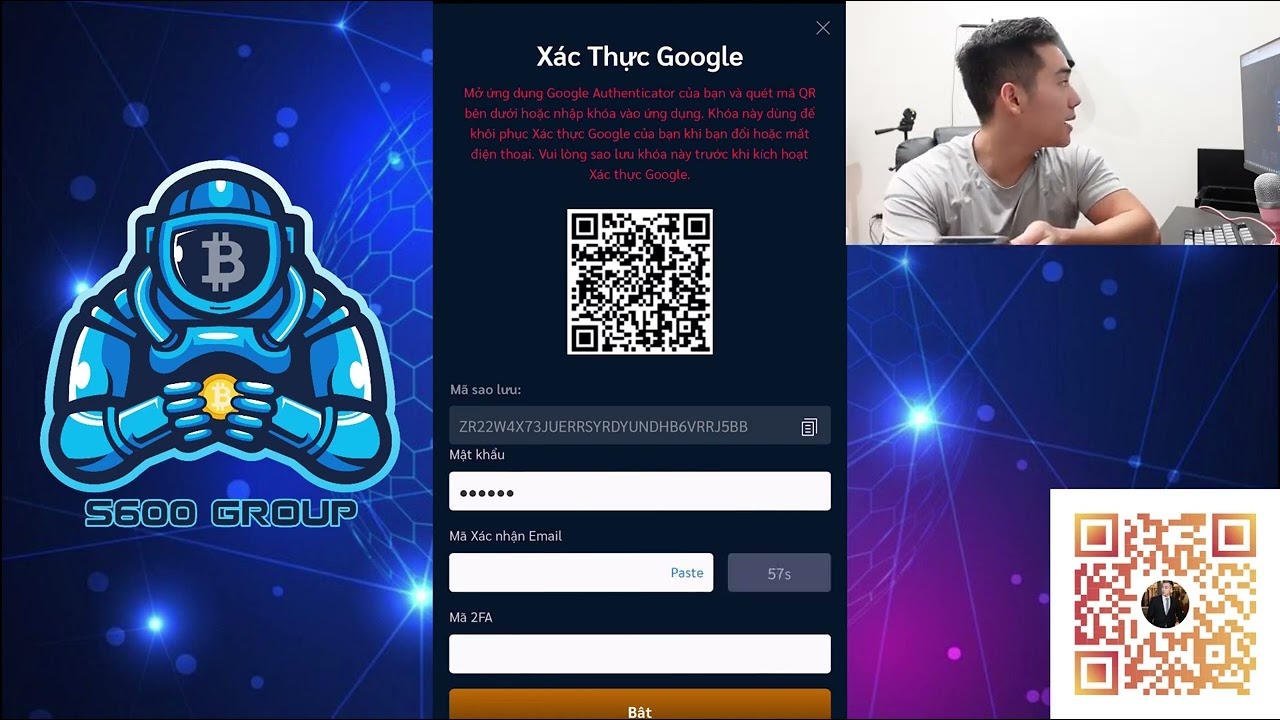 Bitcacao   Hướng Dẫn C&agrave;i M&atilde; Bảo Mật 2Fa Google Authenticator S&agrave;n Giao Dịch Bitcacao