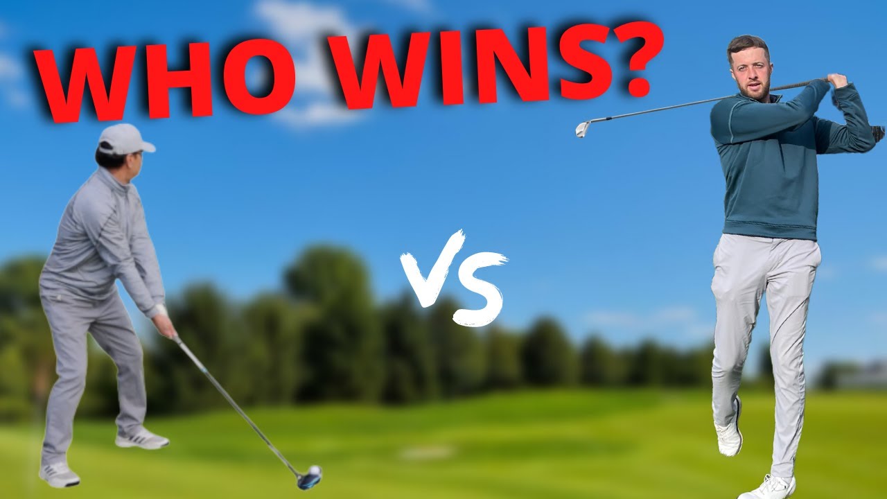 Toheed takes on Golf Pro @garymartingolf