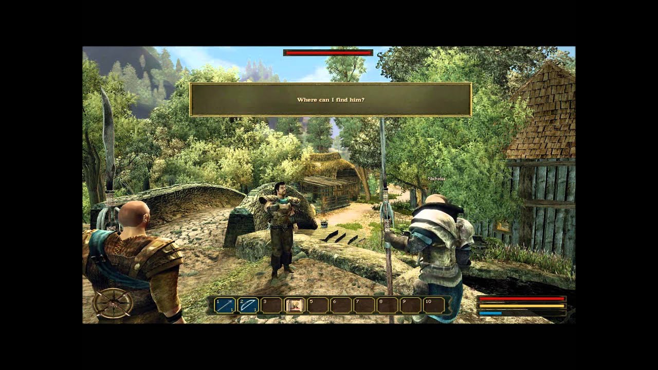 Gothic 3 Forsaken Gods:Obtain information about the Blackmage HD