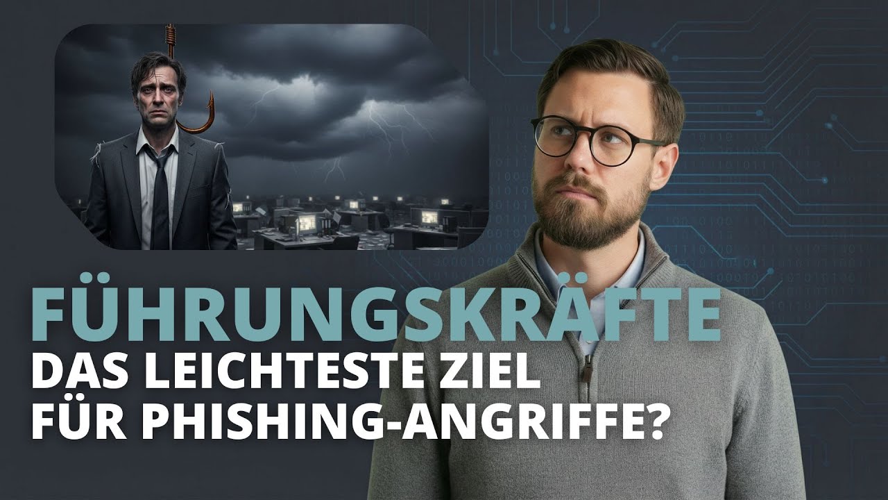 Phishing: Die unsichtbare Gefahr für Führungskräfte