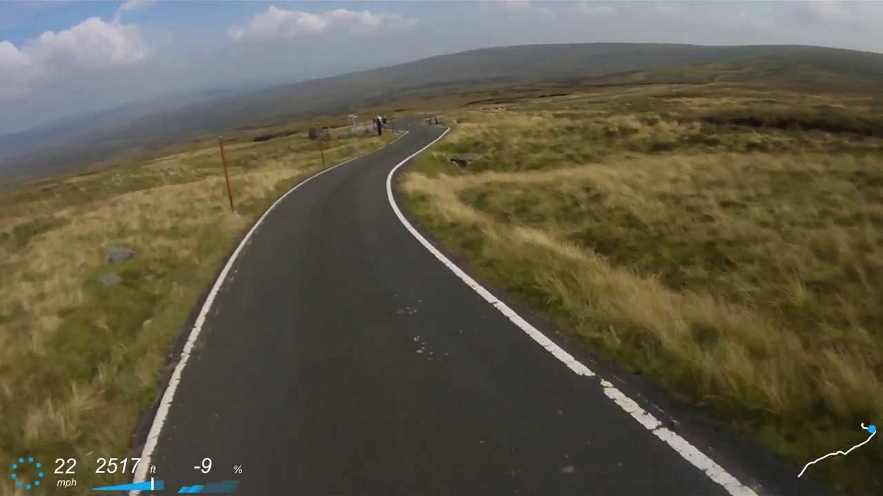 Descending Great Dun Fell