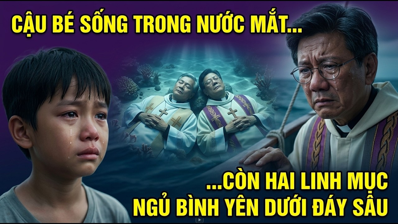 Cậu Bé Sống Trong Nước Mắt ... Còn Hai Linh Mục Ngủ Bình Yên Dưới Đáy Sầu - Cha Vũ Thế Toàn