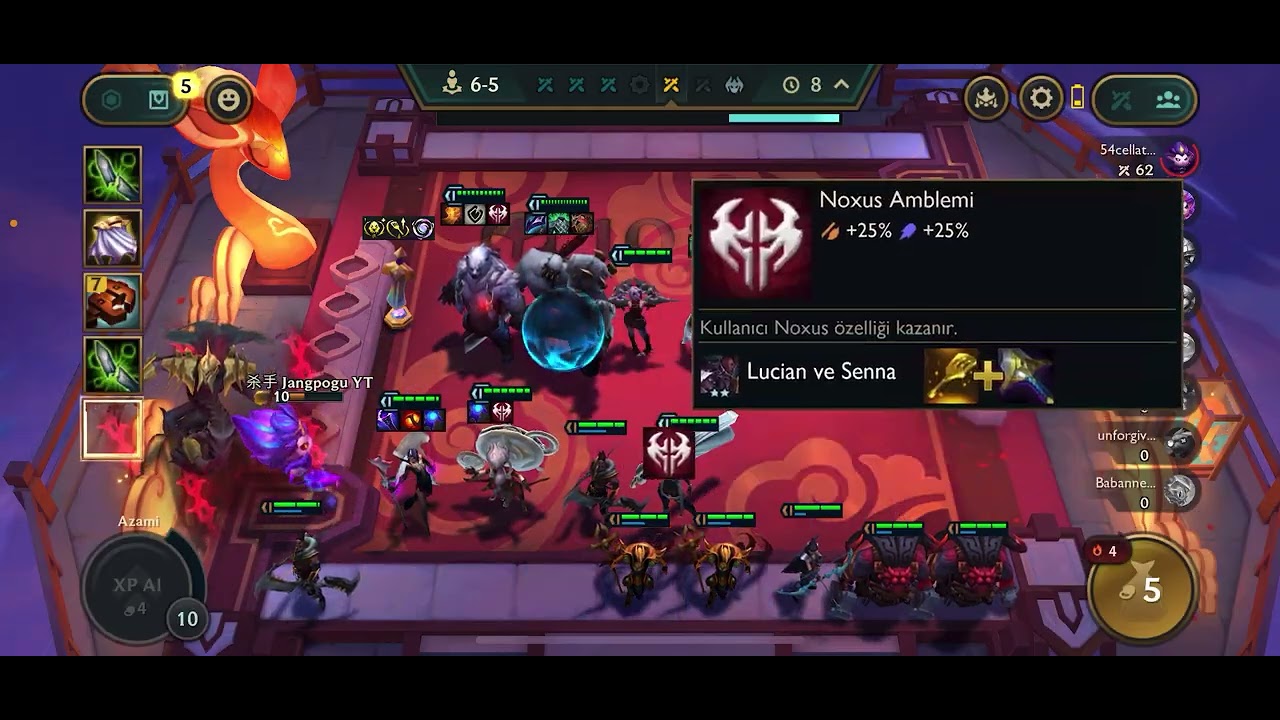TFT noxus 10 atakhan  (hp :30k ) 🥶🥶🥶