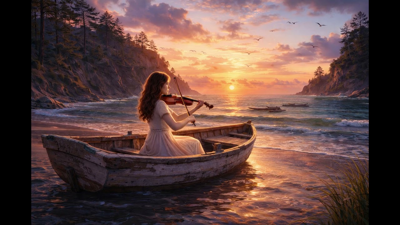 Driftwood Hymn | Cinematic Folk Instrumental | Atmospheric Violin & Ambient Music