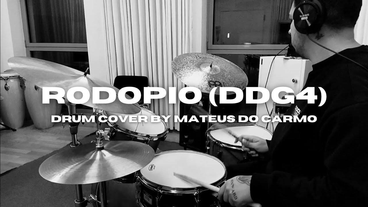 RODOPIO (DDG4) | Drum Cover by Mateus do Carmo