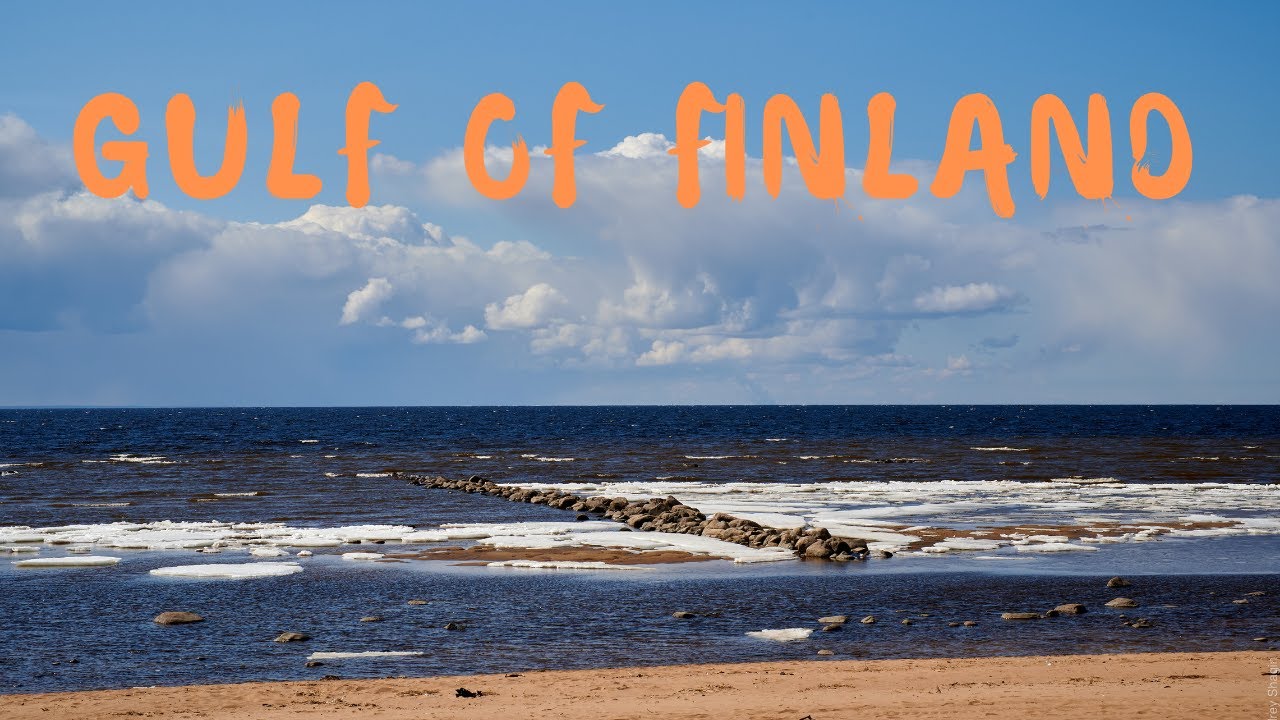 Beautiful coast of Gulf of Finland