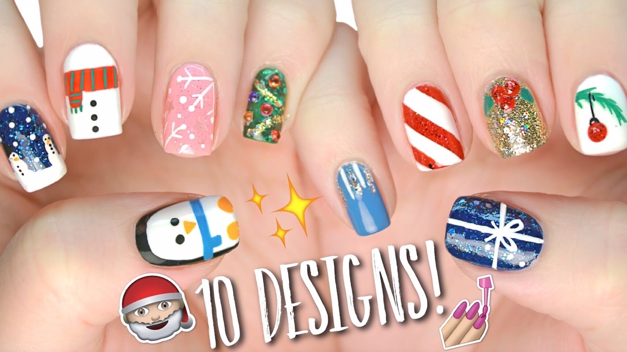 10 Easy Nail Art Designs for Christmas: The Ultimate Guide #4!