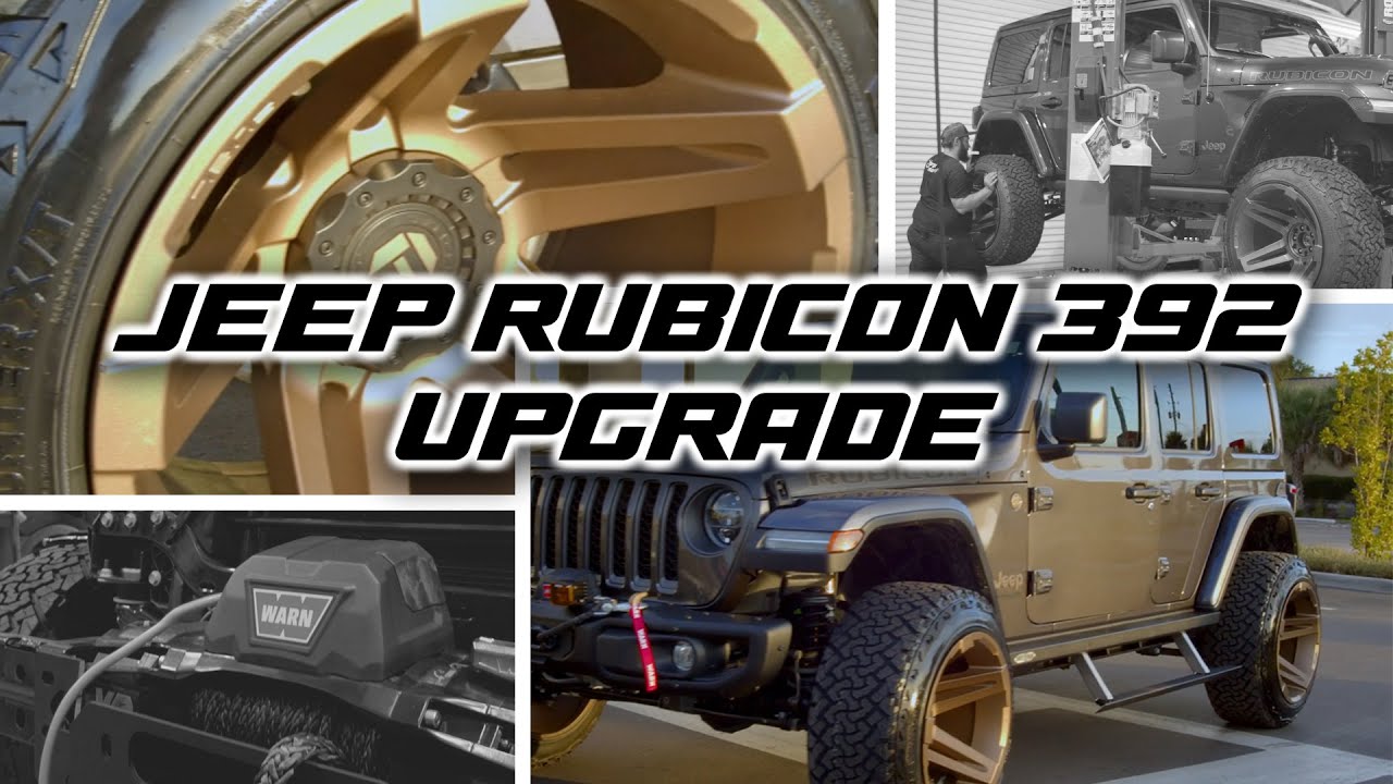 Jeep Wrangler Rubicon 392 Tires, Wheels + More Upgrade