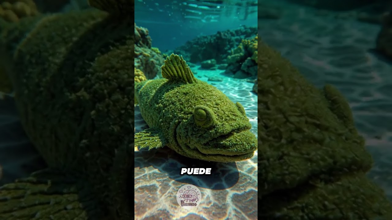 Pez piedra el asesino invisible del océano