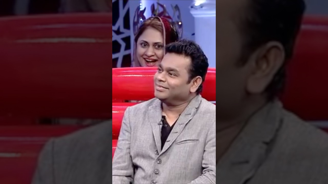 ❤️AR Rahman Cute Moment with Wife❤️AR Rahman Divorce News #shorts #arrahman #trending #arr #tamil