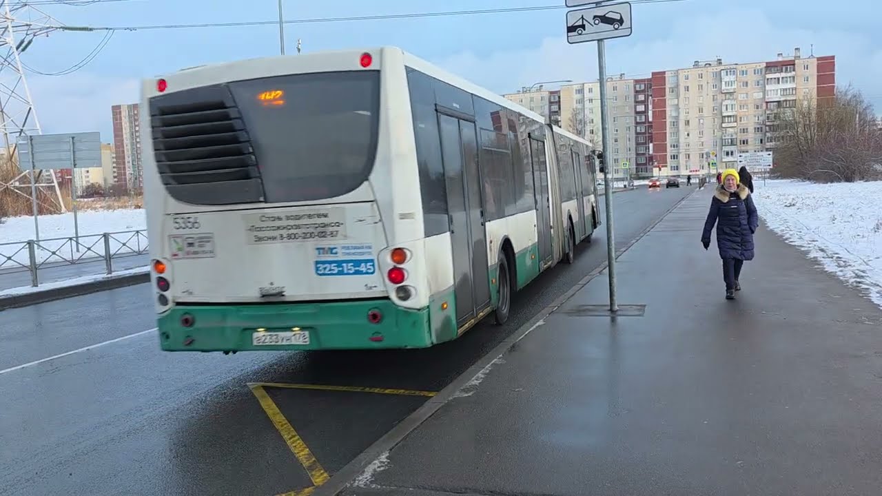 Мини-поездка на 142 автобусе Volgabus 6271.00 № 5356