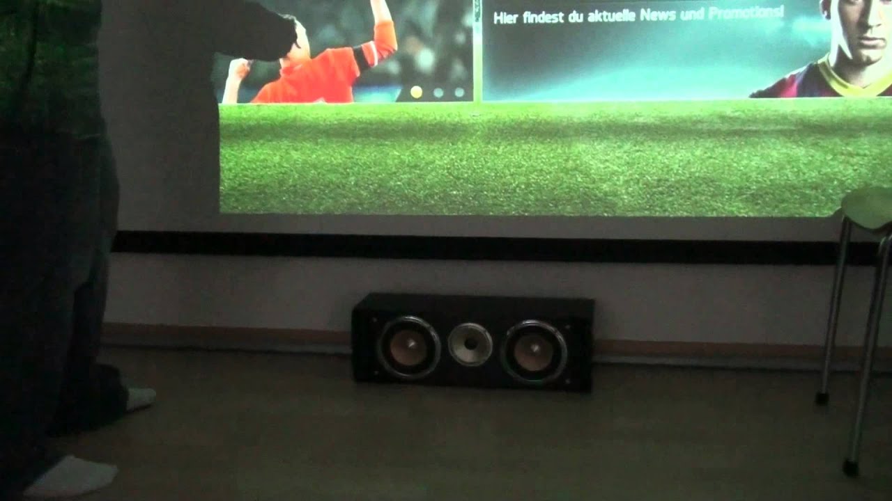 Elektrische Beamer/Projektor Leinwand Berling Premium Linie