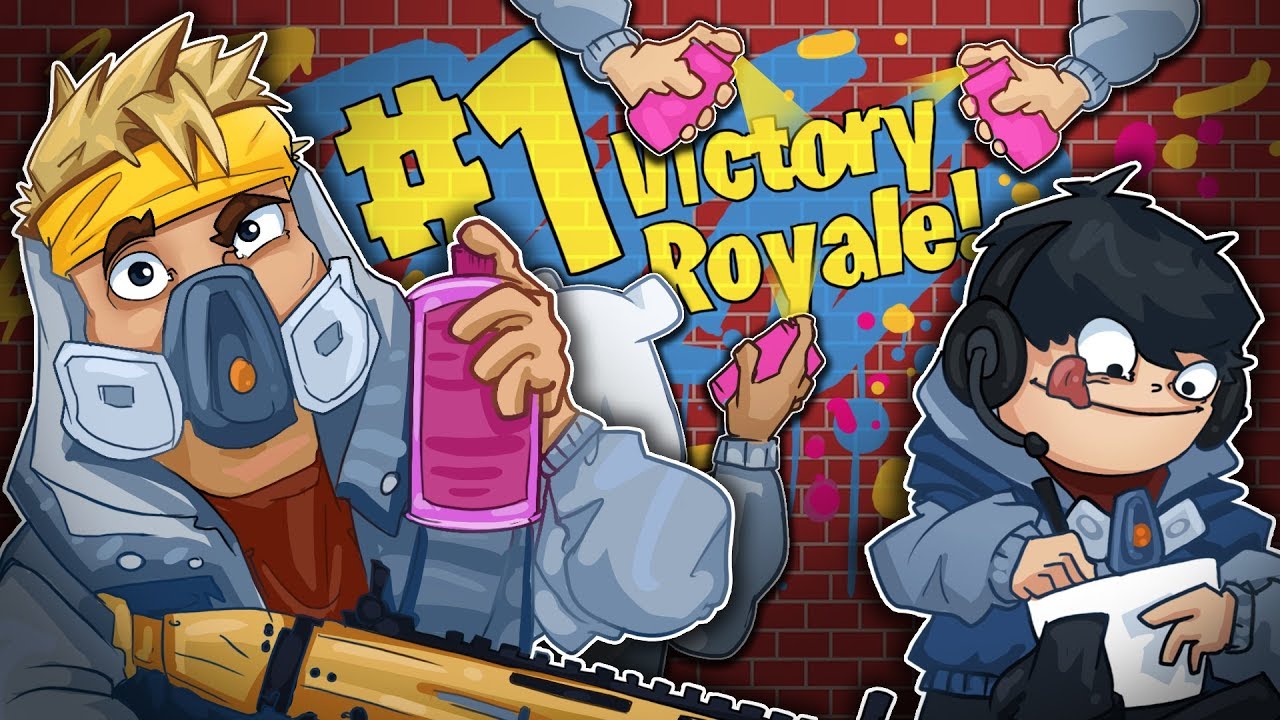 Winning While Drawing In Microsoft Paint!? - Fortnite Battle Royale