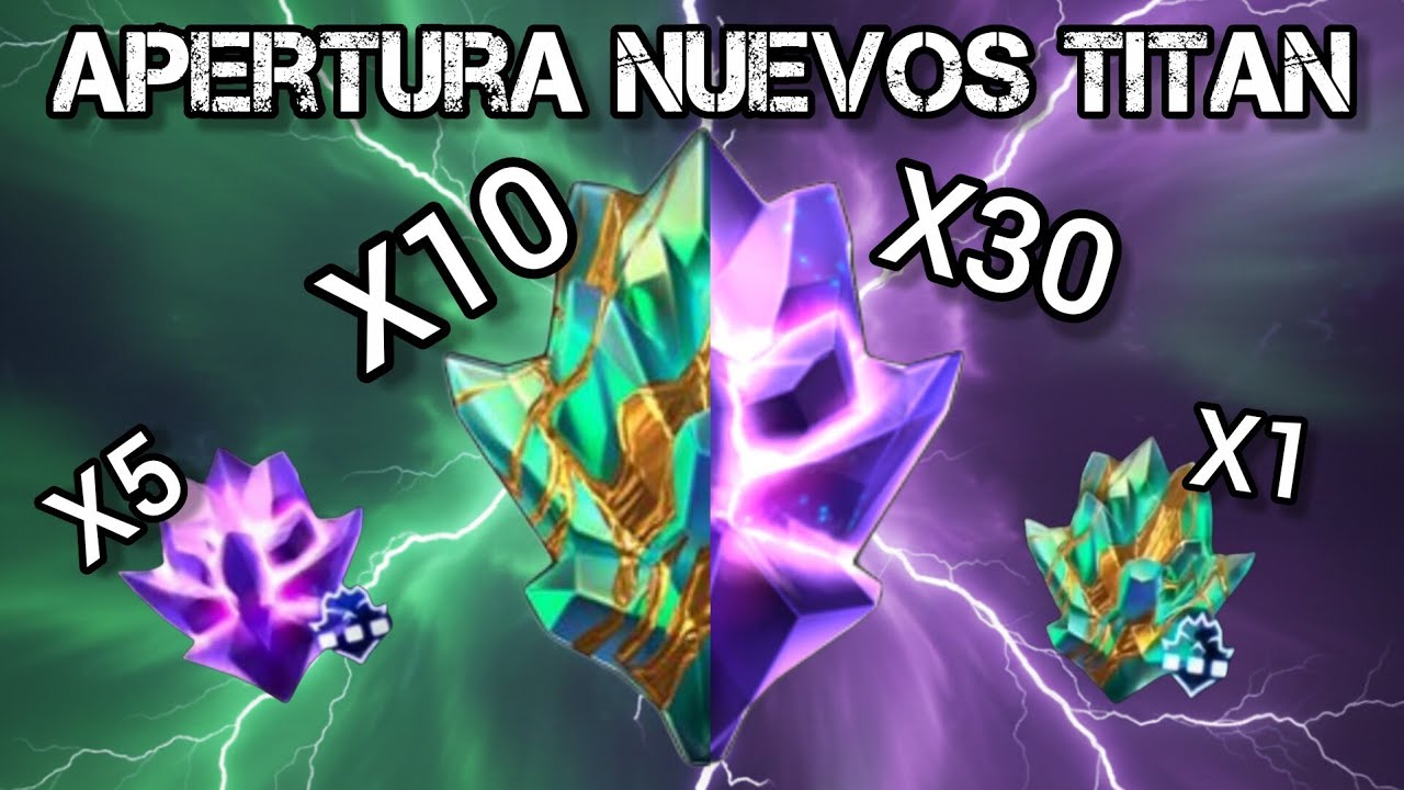 APERTURA CRISTALES TITAN Y BASICOS DE 7☆ | CAZANDO NUEVOS CAMPEONES 