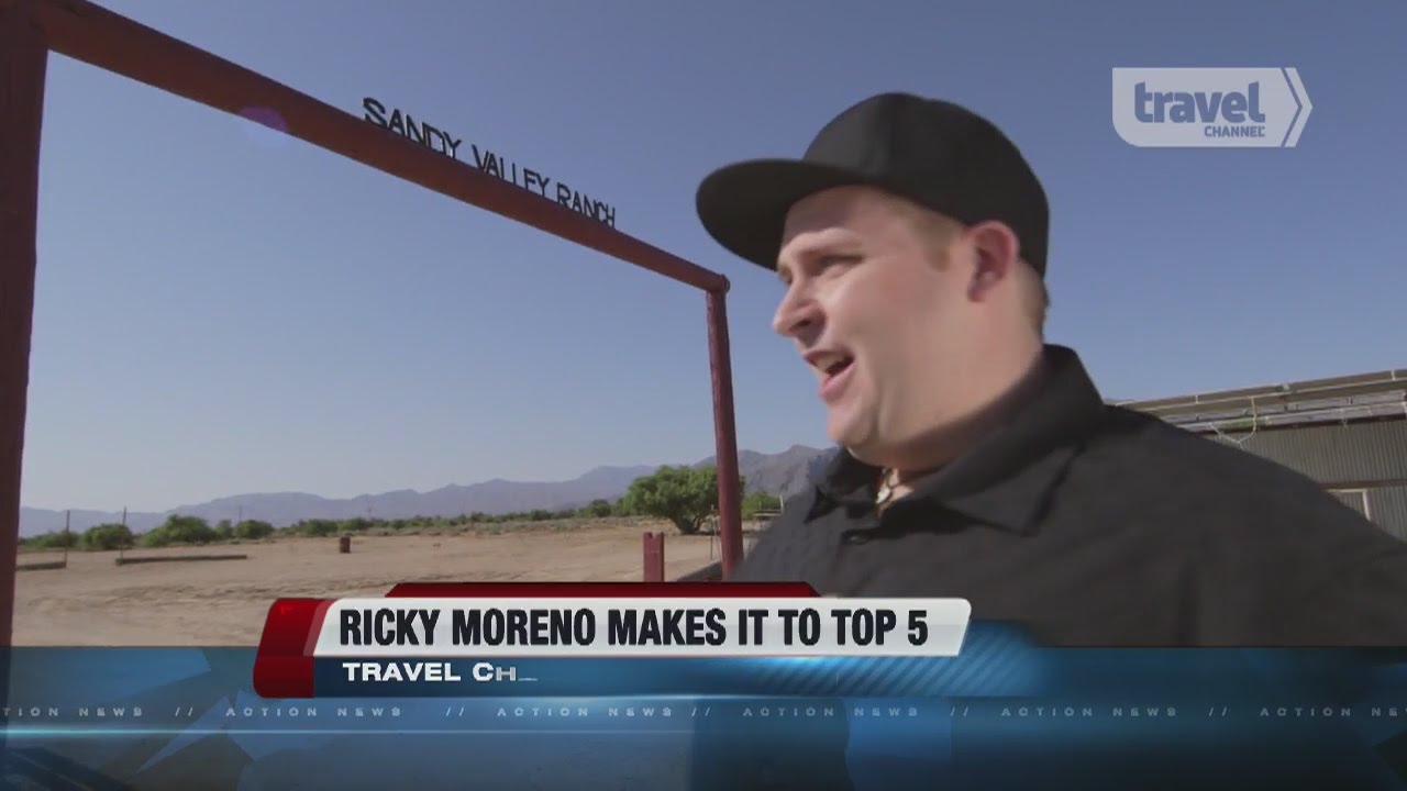 Ricky Moreno makes it to top 5 of Travel Channel competition