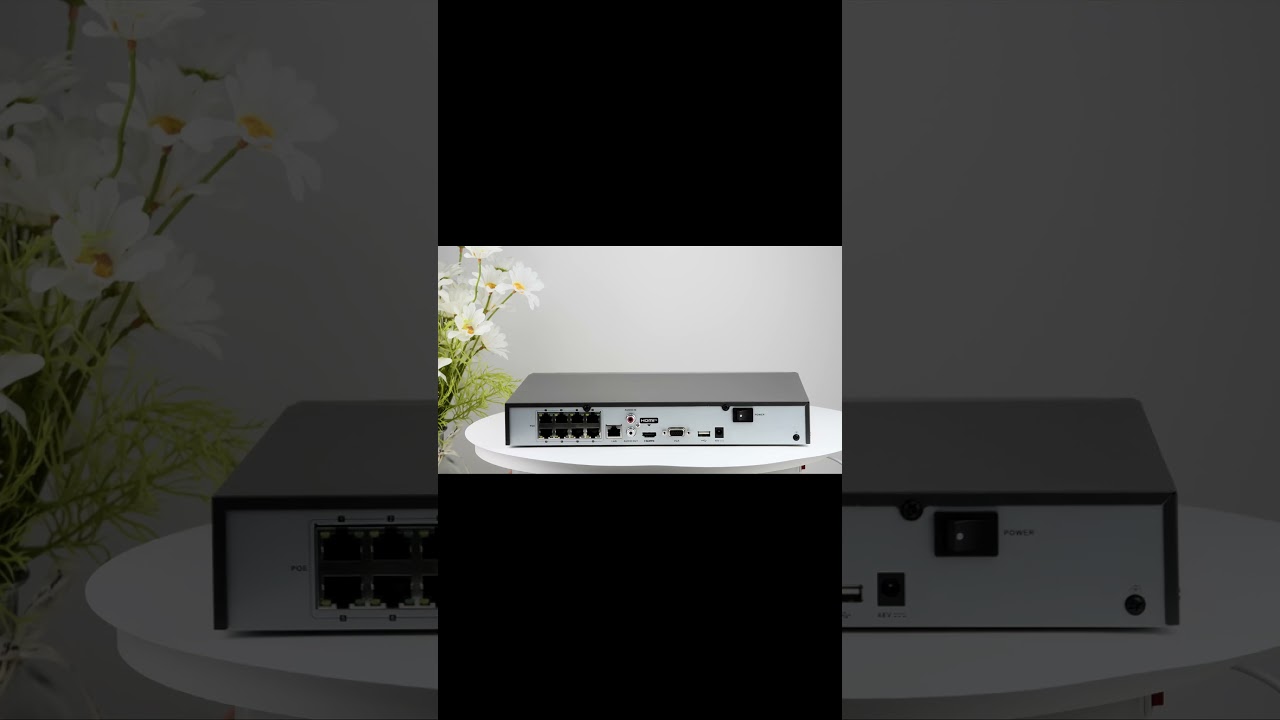 OEM Hikvision 4K PoE NVR | 8-Channel Smart Surveillance