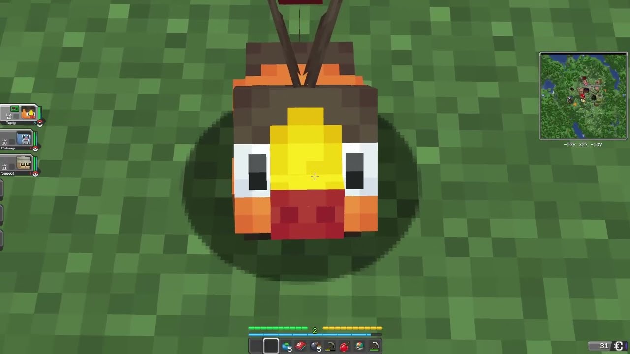 Playing Cobblemon cause I watched pixelmon