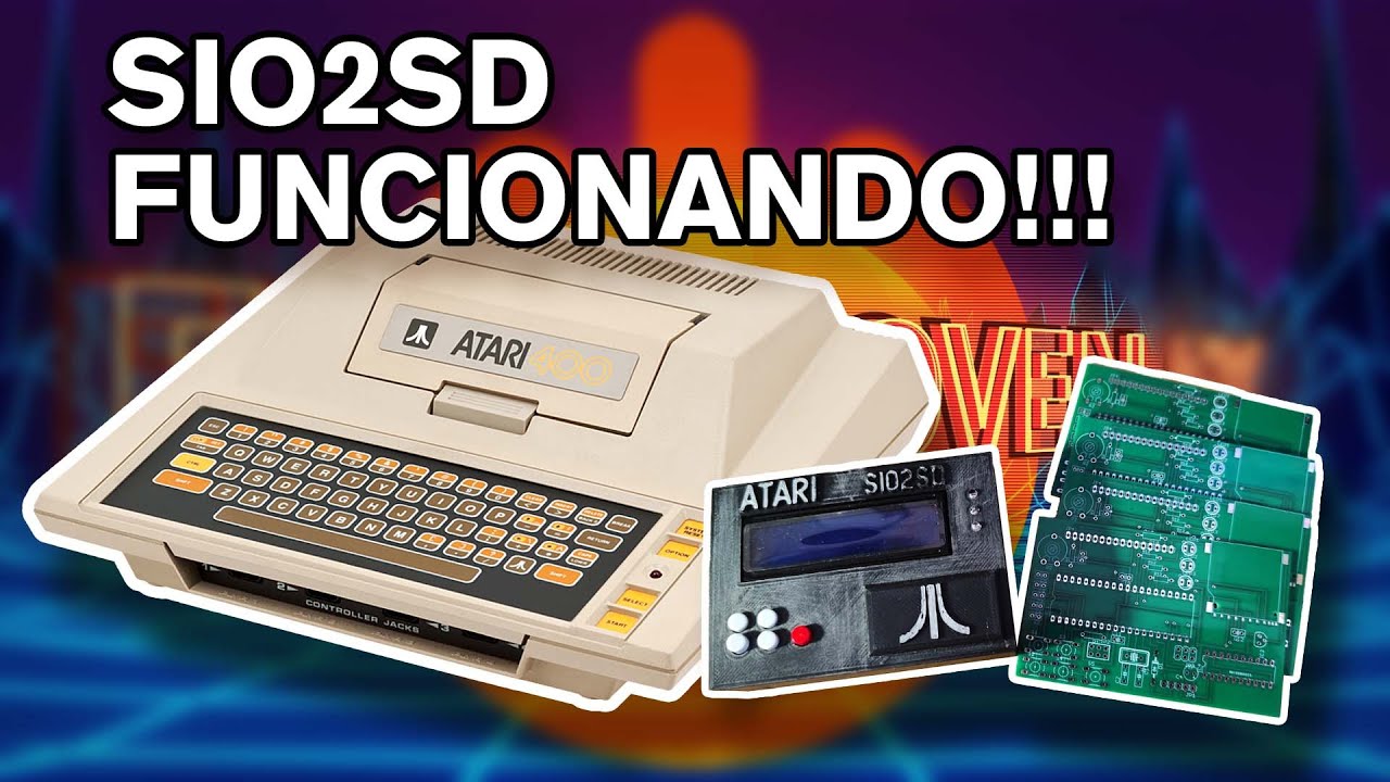 Placa SIO2SD Funcionando!!!